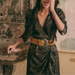 SEZANE Zoey Sequin Dress